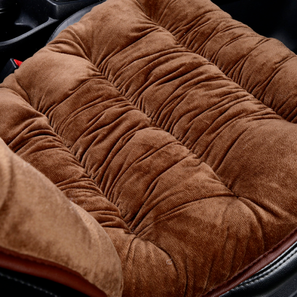 Universal Car Front Seat Cover Plush Cushion Pad Comfortable Protection Mat (premium Quality)