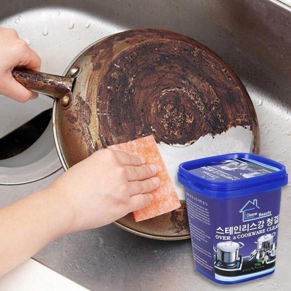 2x  Powerful Stainless Steel Cookware Cleaning Paste ( pack of 2)  Limited Offer